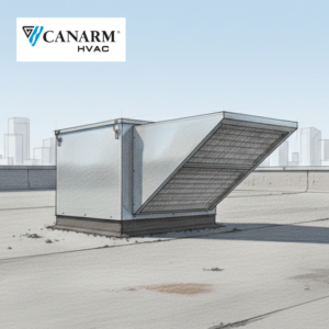 Canarm Side Intake Filtered Belt Drive Make Up Air Fan